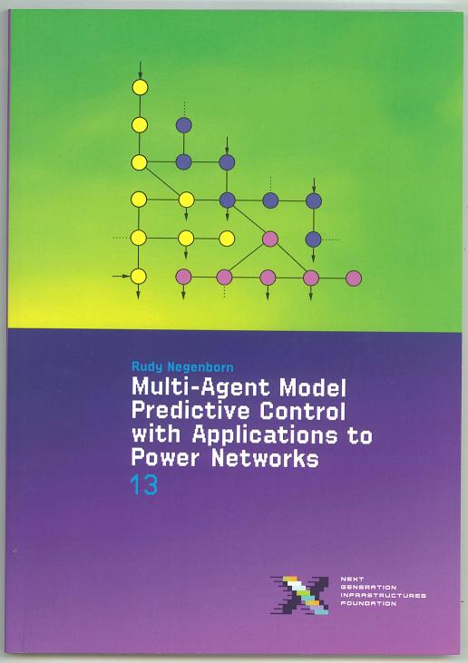 Multi-Agent Model Predictive Control with Applications to Power
Networks